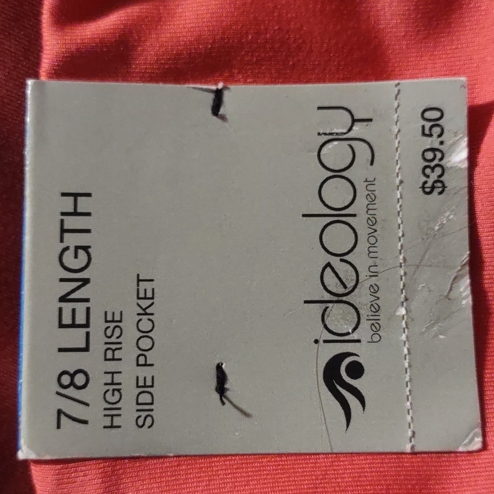 Ideology Women's High Rise Colorblock 7/8 Workout Leggings XL - Picture 6 of 8
